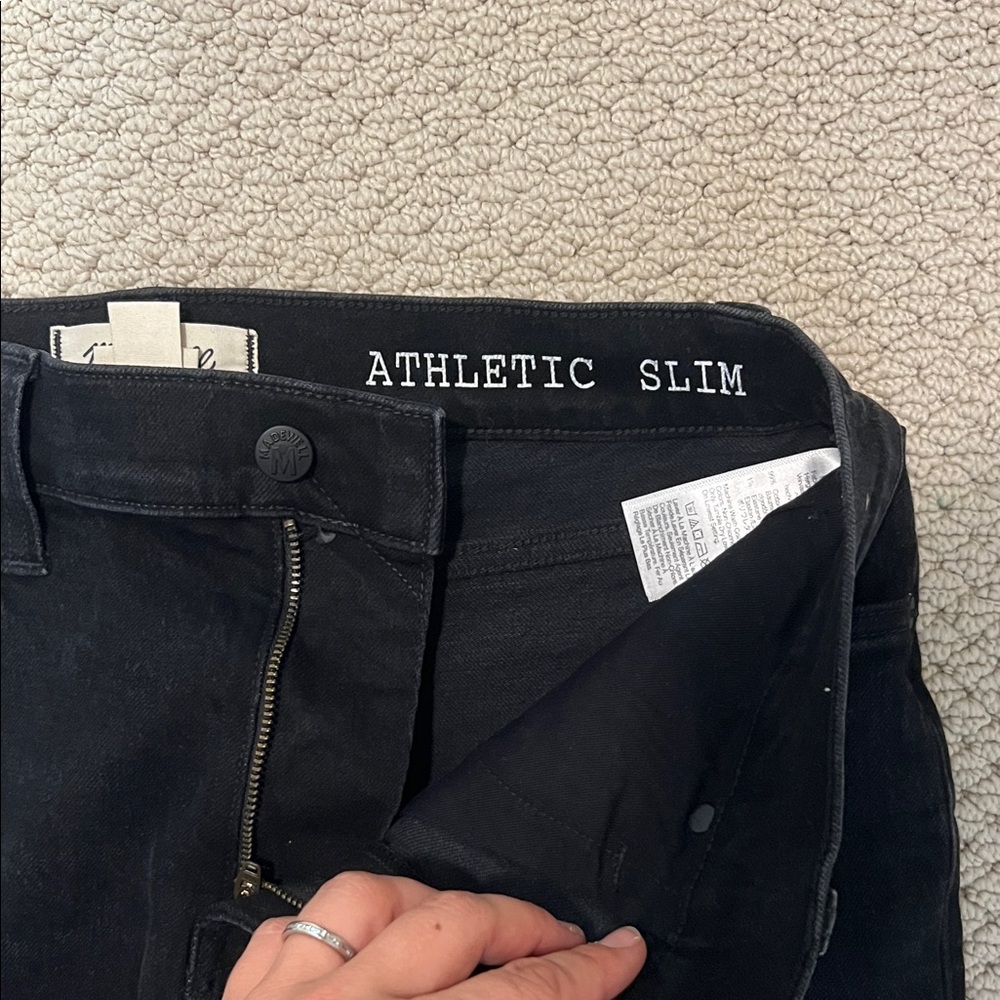 Madewell Black Slim Fit Jeans